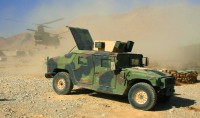 Na bojové základně speciálních sil v horách provincie Kandahár