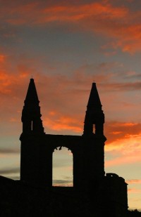 Skotsko- katedrála St Andrews