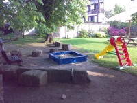 dětské hrřiště v hotelu Svornost
