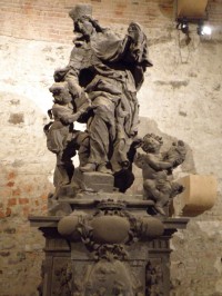 socha z Karlova mostu