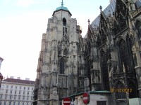 Advent ve Vídni: V katedrále sv.Štěpána - 1.zastavení