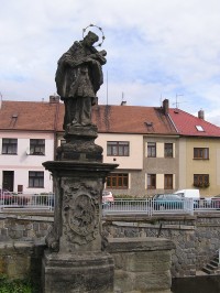 Chrudim – socha sv. Jana Nepomuckého