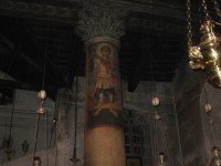 Interiér baziliky Narození Páně