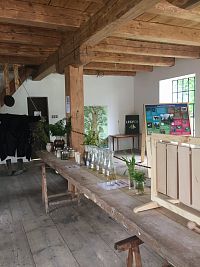 Výstava Jeseníky všemi smysly v 1. podlaží VÍCE Ve mlýně. Výstava Jeseníky všemi smysly