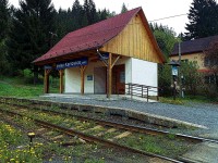 Hlavní vlaková stanice ve Velkých Karlovicích