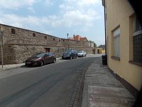dochovaný úsek hradeb v Pivovarské ulici