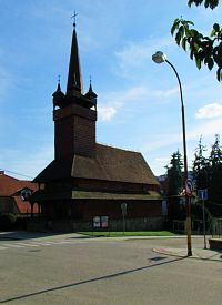 dřevěný kostel sv. Paraskiny