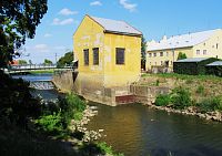 Vodní elektrárna - technická památka ve Veselí nad Moravou