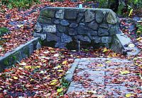 Studánka U Mísy v lesích vrchoviny Chřiby