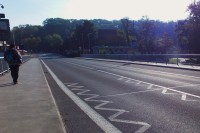 most Svobody z Českého do Polského Těšína