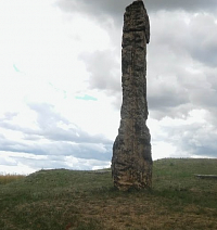 Výlety kolem Olomouce s dětmi - Ludéřov - farma a menhir