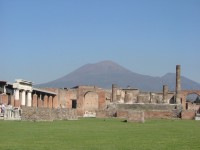Pompeje a Vesuv