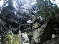 Čertův kámen - v Kyjovském údolí