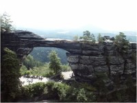 Pravčická brána - největší pískovcová skalní brána v Evropě