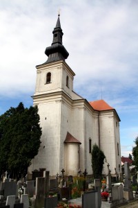 kostel sv. Barbory na hřbitově