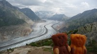 Aletschský ledovec a naši přátelé