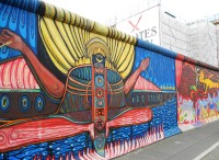 Berlínská zeď  na Warschaerstraße