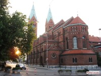 Františkánský kostel - zadní pohled