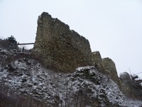 Zříceniny hradu - ruina