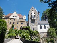 Zámek Egg a klášter Metten