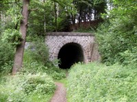 První a zároveň nejdelší tunel na trase.
