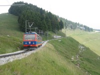 Horská tramvaj na Monte Generoso