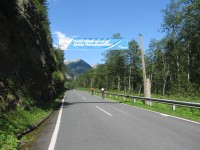 Rakousko, Korutany, alpská silnice Maltastrasse na kole