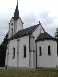kostelík v Rájeckých Teplicích