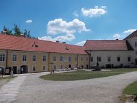 areál kláštora - Poštové múzeum a kaviareň