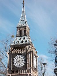 hodiny na veži Big Ben