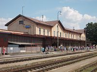 stanica Nitra čaká príchod Prezidenského vlaku