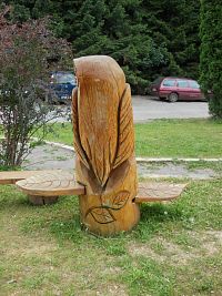drevená socha