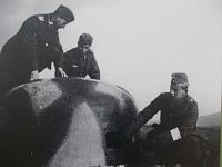Nemci u zvonu, foto z infopanelu