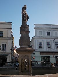 fontána so sochou sv. Floriána
