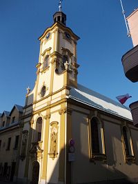 Polsko - Cieszyn - Kościól św. Krzyza - kostol sv. Kríža