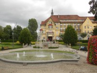fontána a sanatorium Polonia
