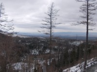 výhľad do doliny pod Tatrami