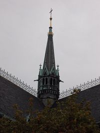 malá veža na streche lodi kostola