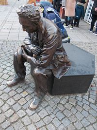 Leoš Janáček od sochára Davida Moješčíka