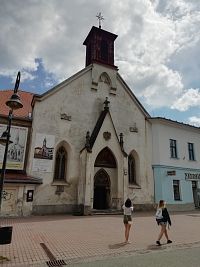 kostol sv. Alžbety Uhorskej ( Alžbetka, vincentíni) - vo vnútornej časti prebieha rekonštrukcia