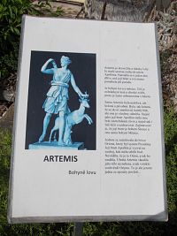 popiska k bohyni Artemis