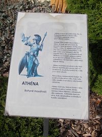 popiska k bohyni Athéna