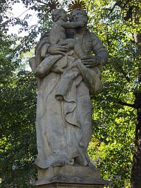 socha sv. Josefa s Ježiškom