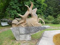 socha jeleňa