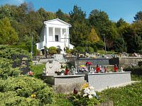 kaplnka je umiestnená na cintoríne
