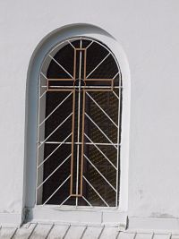 bočné okno kaplnky
