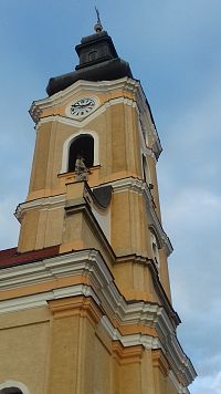 45 metrová veža kostola