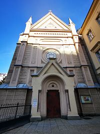 Rakúsko - Viedeň - kostol Najsvätejšieho Srdca Ježišovho - Katholische Kirche Hlst. Herz Jesu