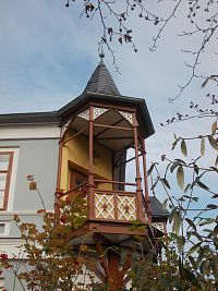 detail balkóna s vežičkou