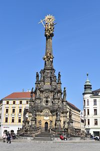 Olomouc - Horné námestie - Stĺp najsvätejšej Trojice